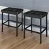 Bodie Bar Stool Set of 2 - Black