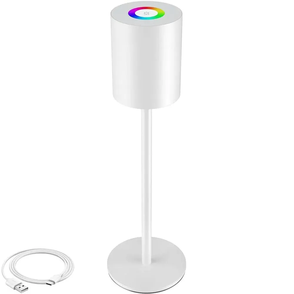 Corly Rechargeable Dimmable Table Lamp - White