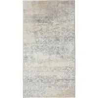 Dalia Non-Slip Washable Rug - Cream
