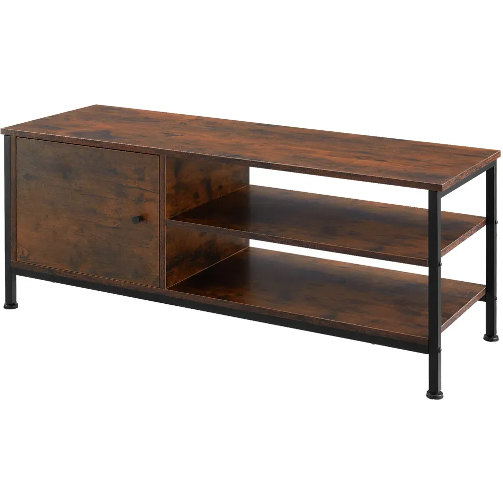 Durban 3 Shelf TV Stand - Brown, Oak