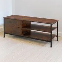 Durban 3 Shelf TV Stand - Brown, Oak