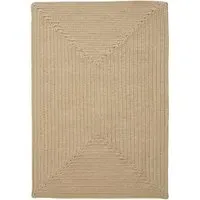 Easy Care Woven Rug - Brown, Jute