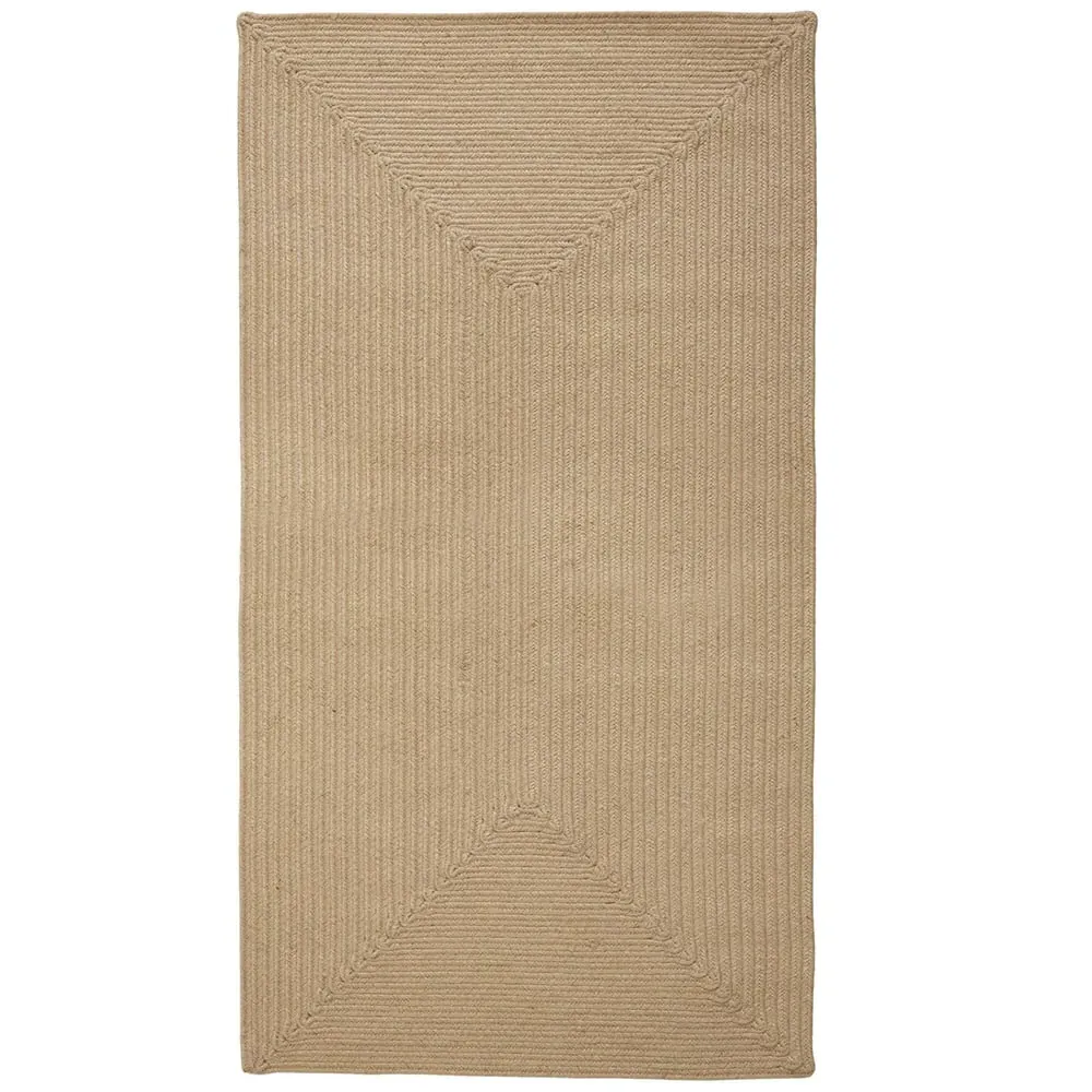 Easy Care Woven Rug - Brown, Jute