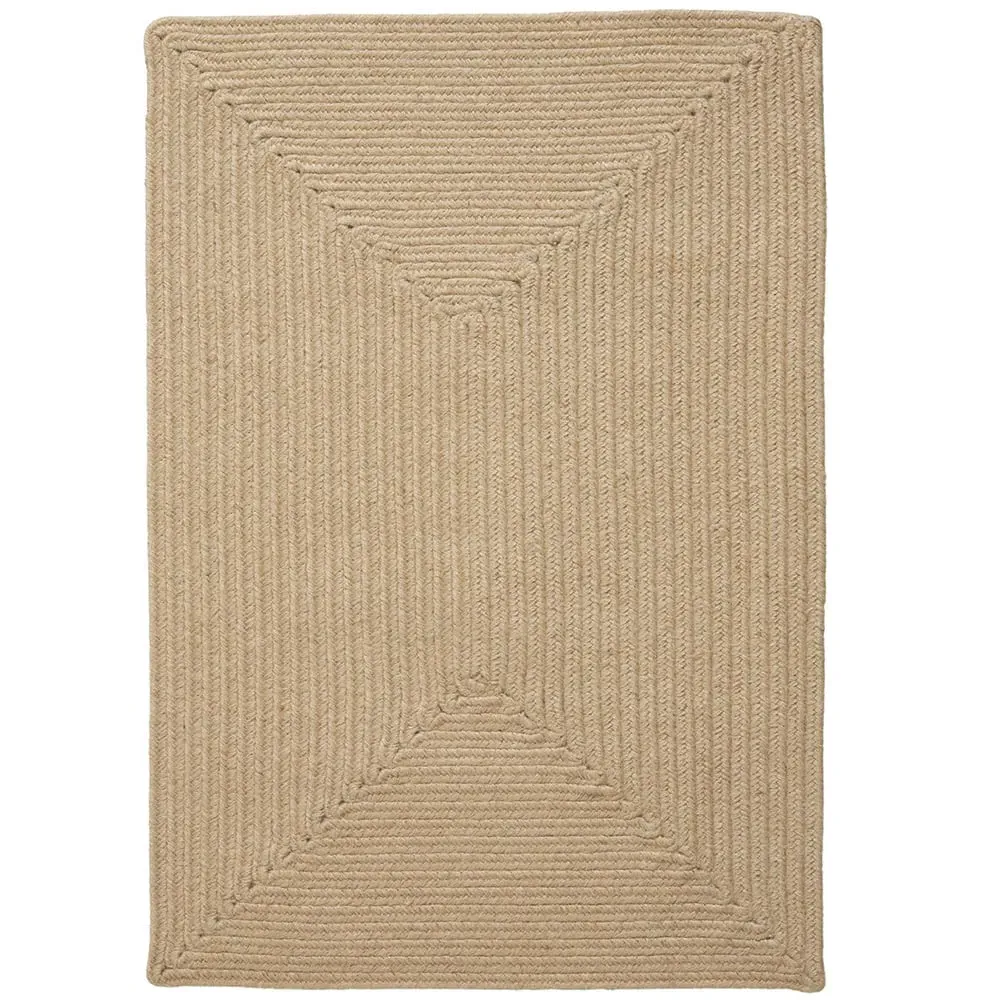 Easy Care Woven Rug - Brown, Jute image
