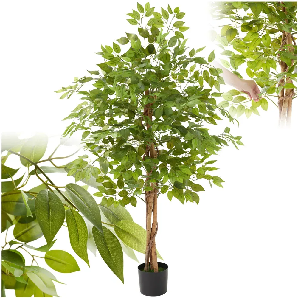 Fida 160cm Artificial Ficus Tree in Pot - Green