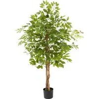 Fida 160cm Artificial Ficus Tree in Pot - Green