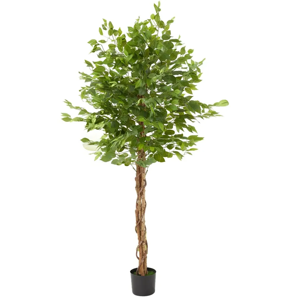 Fida 180cm Artificial Ficus Tree in Pot - Green