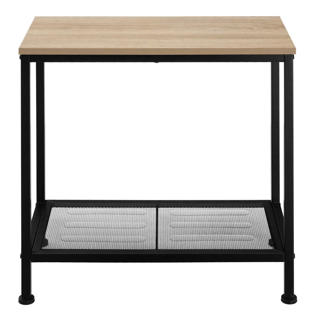 Filton Single Bedside Table - Brown, Oak