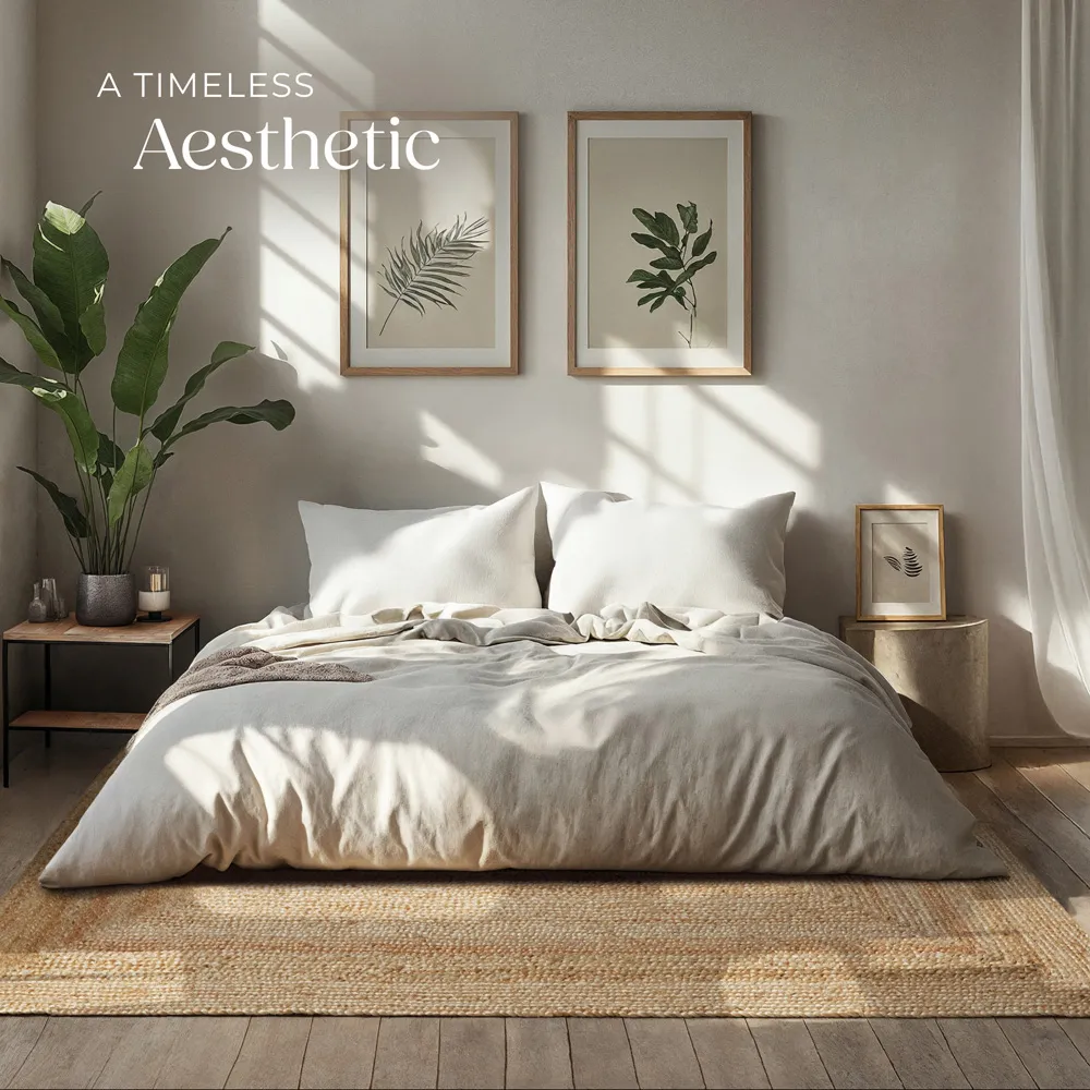 Glim Medium Jute Woven Rug - Brown