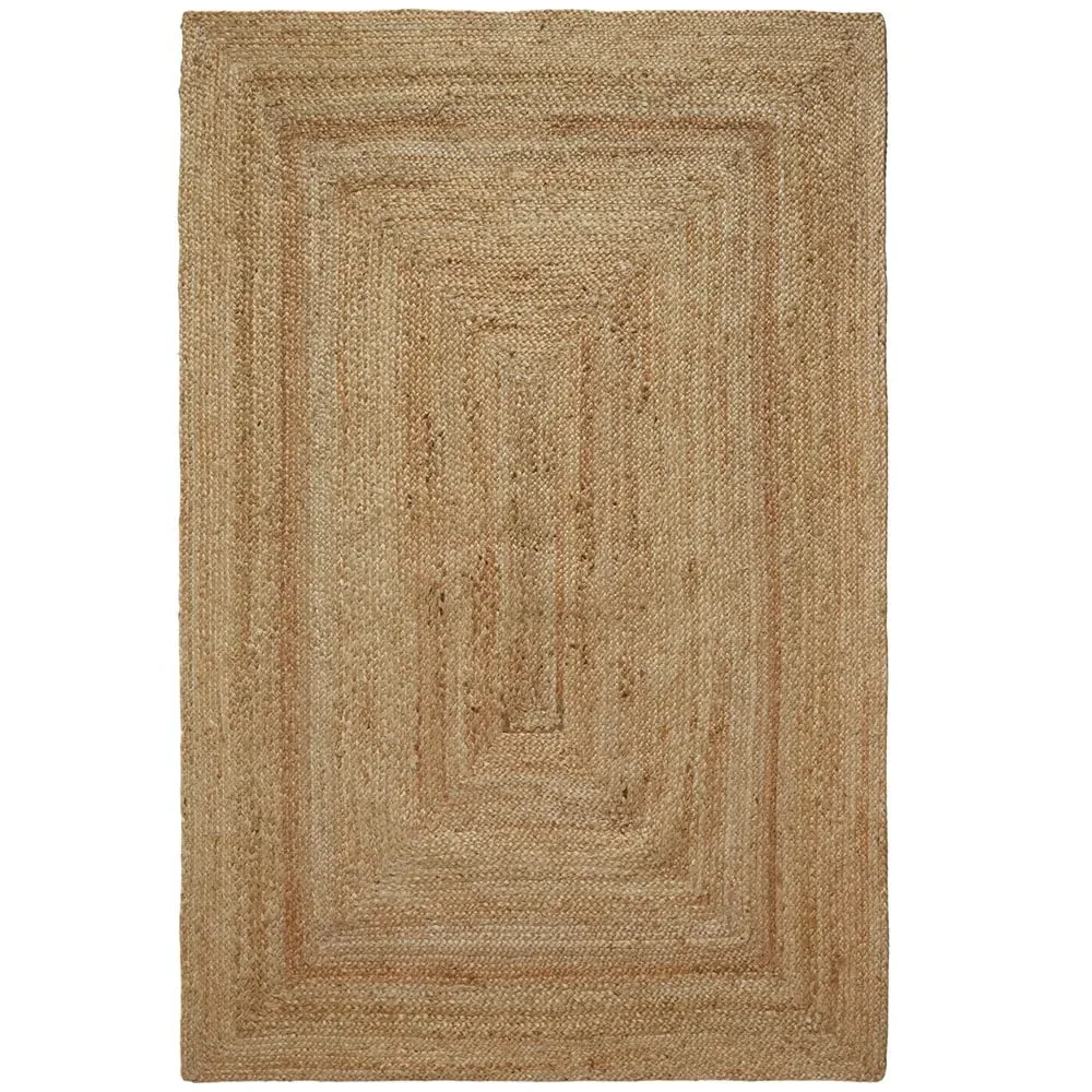 Glim Medium Jute Woven Rug - Brown