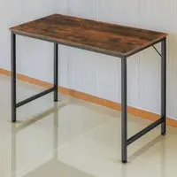 Jenkins Office Desk - Brown, Dark Wood