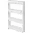 Joe 4 Shelf Alcove Storage Shelf - White