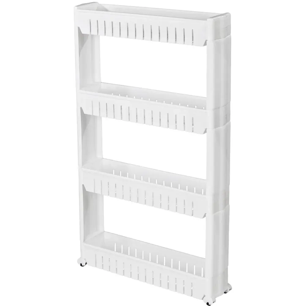 Joe 4 Shelf Alcove Storage Shelf - White image