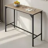 Kerry 2 Seater High Dining Table - Oak Sonoma