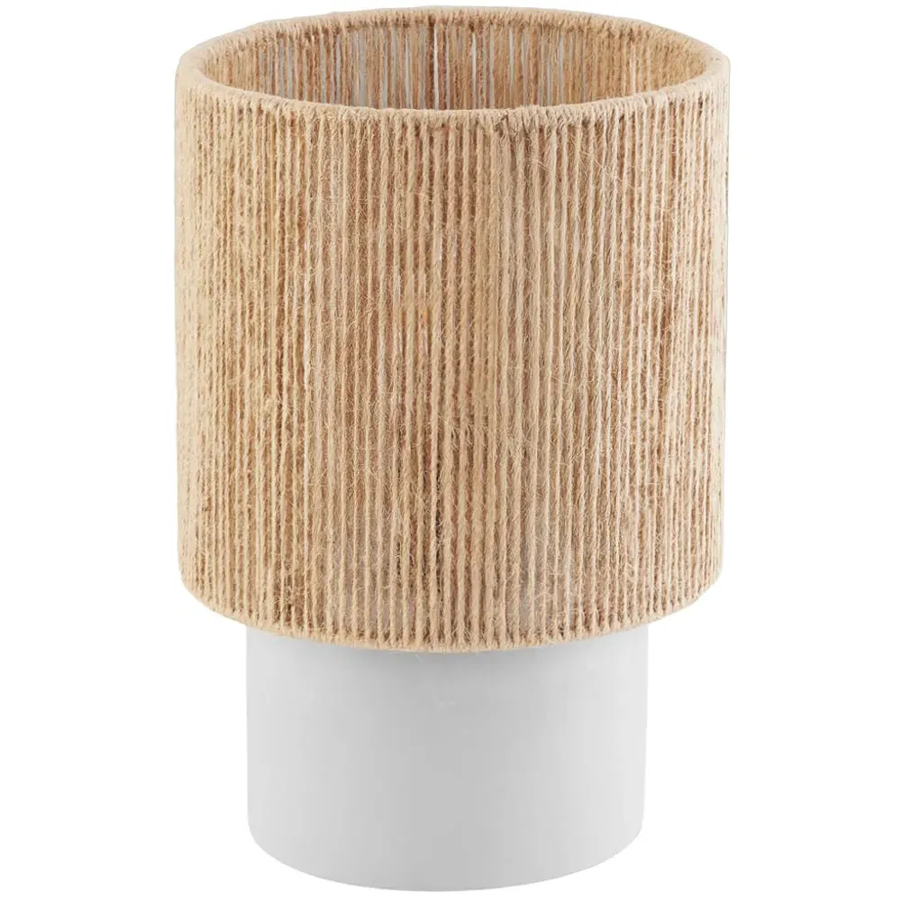 Klea Boho Table Lamp - Brown, Jute image