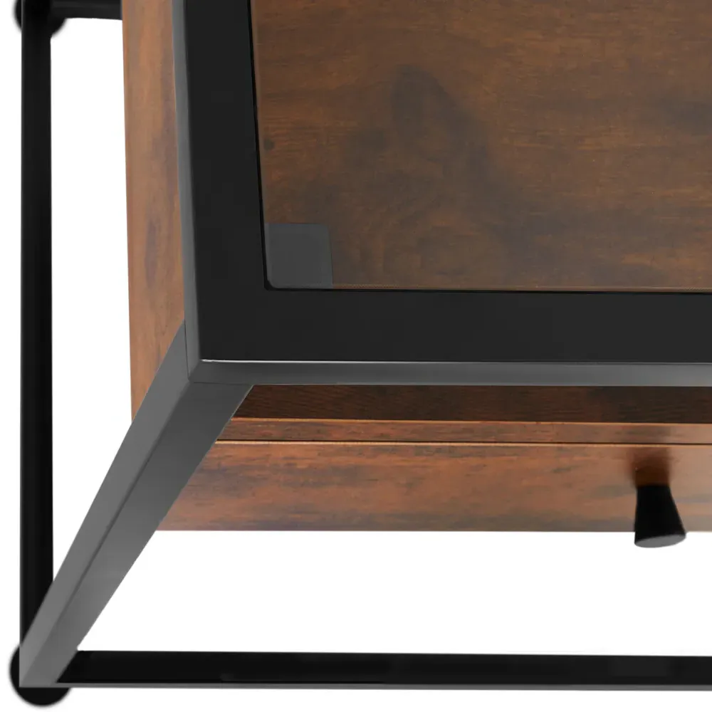 Maidenhead 2 Drawer Sideboard - Dark Wood