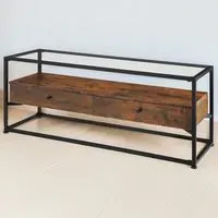 Maidenhead 2 Drawer Sideboard - Dark Wood