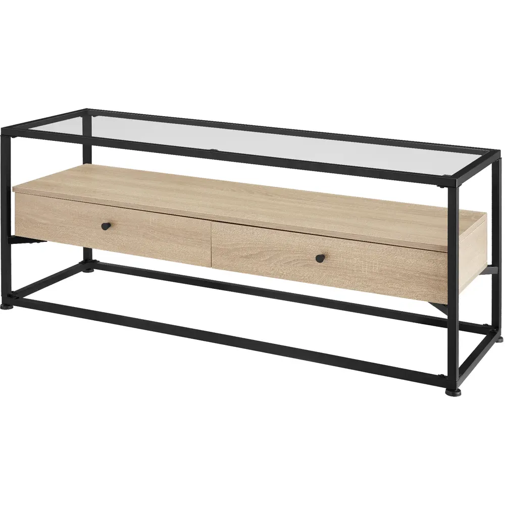 Maidenhead 2 Drawer Sideboard - Light Oak