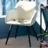 Marilyn Padded Chair - Cream