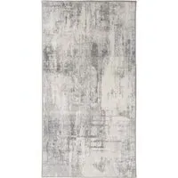 Nadira Non Slip Washable Rug - Cream