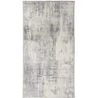 Nadira Non Slip Washable Rug - Cream