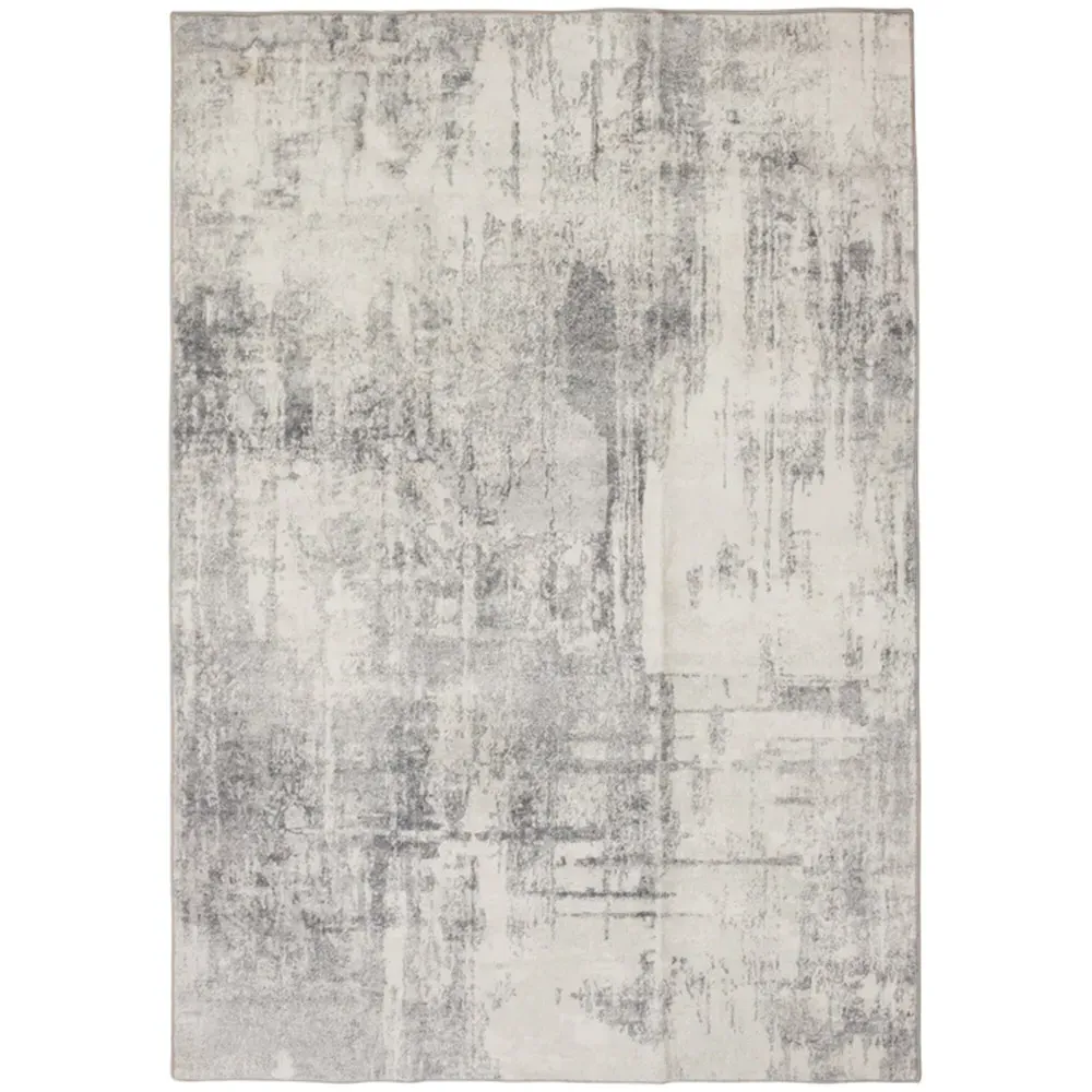 Nadira Non Slip Washable Rug - Cream