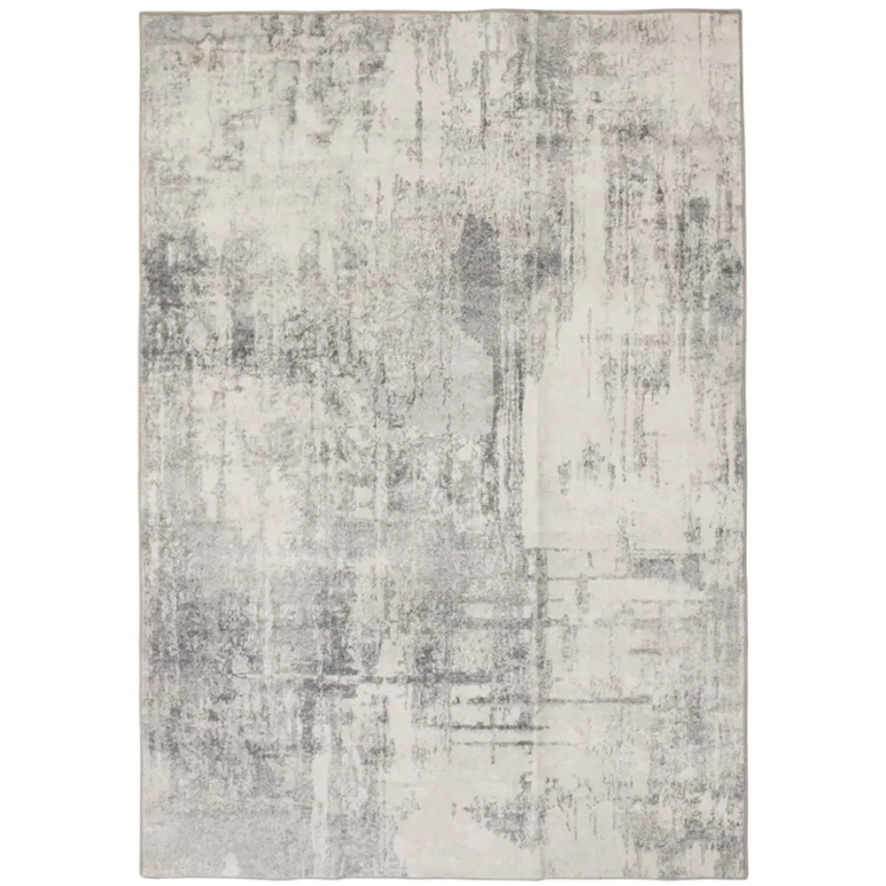 Nadira Non Slip Washable Rug - Cream