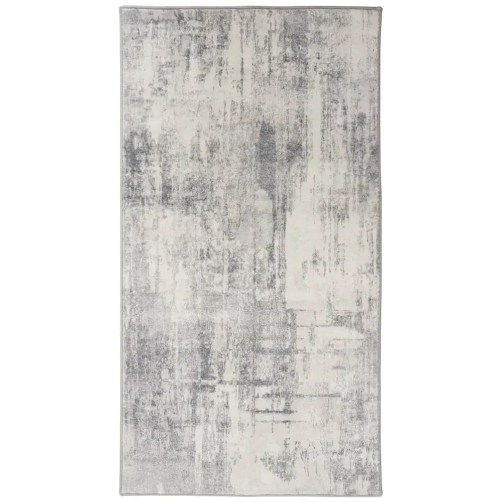 Nadira Non Slip Washable Rug - Cream