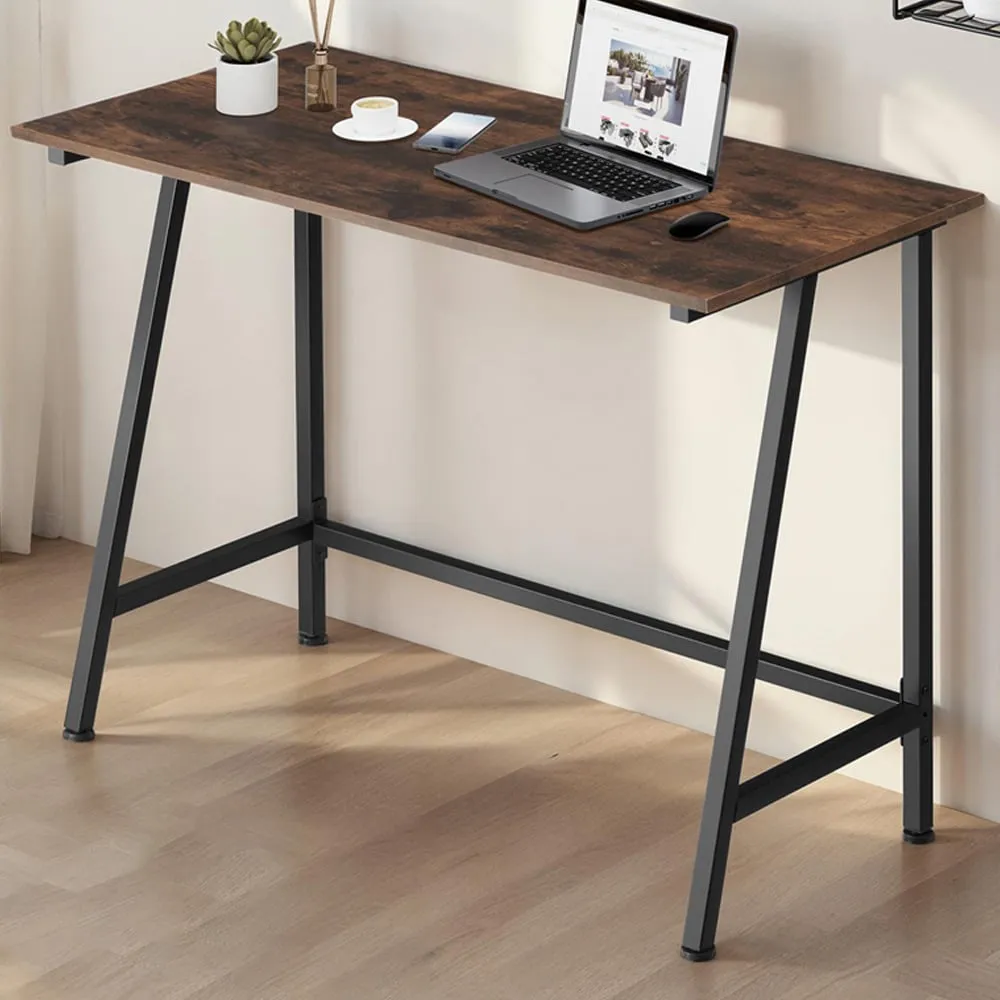 Newton Industrial Desk - Brown, Wood image