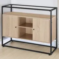 Oldham 2 Compartment Sideboard - Light Wood