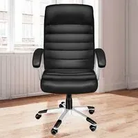 Paul Height Adjustable Office Chair - Black