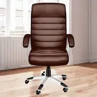 Paul Height Adjustable Office Chair - Brown