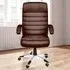Paul Height Adjustable Office Chair - Brown