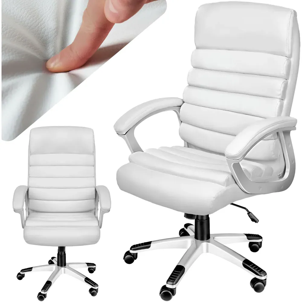 Paul Height Adjustable Office Chair - White