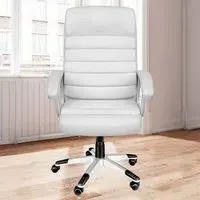 Paul Height Adjustable Office Chair - White