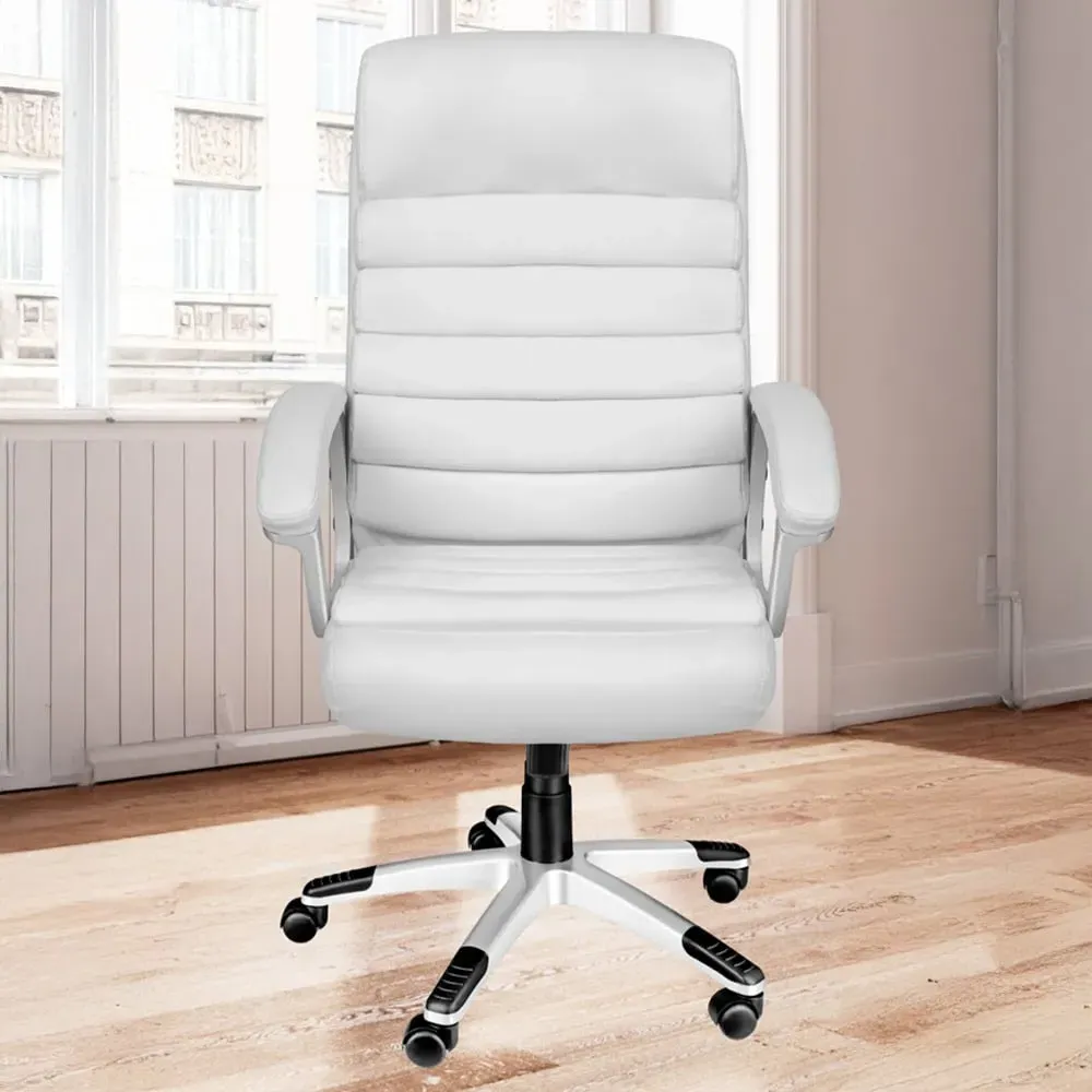 Paul Height Adjustable Office Chair - White