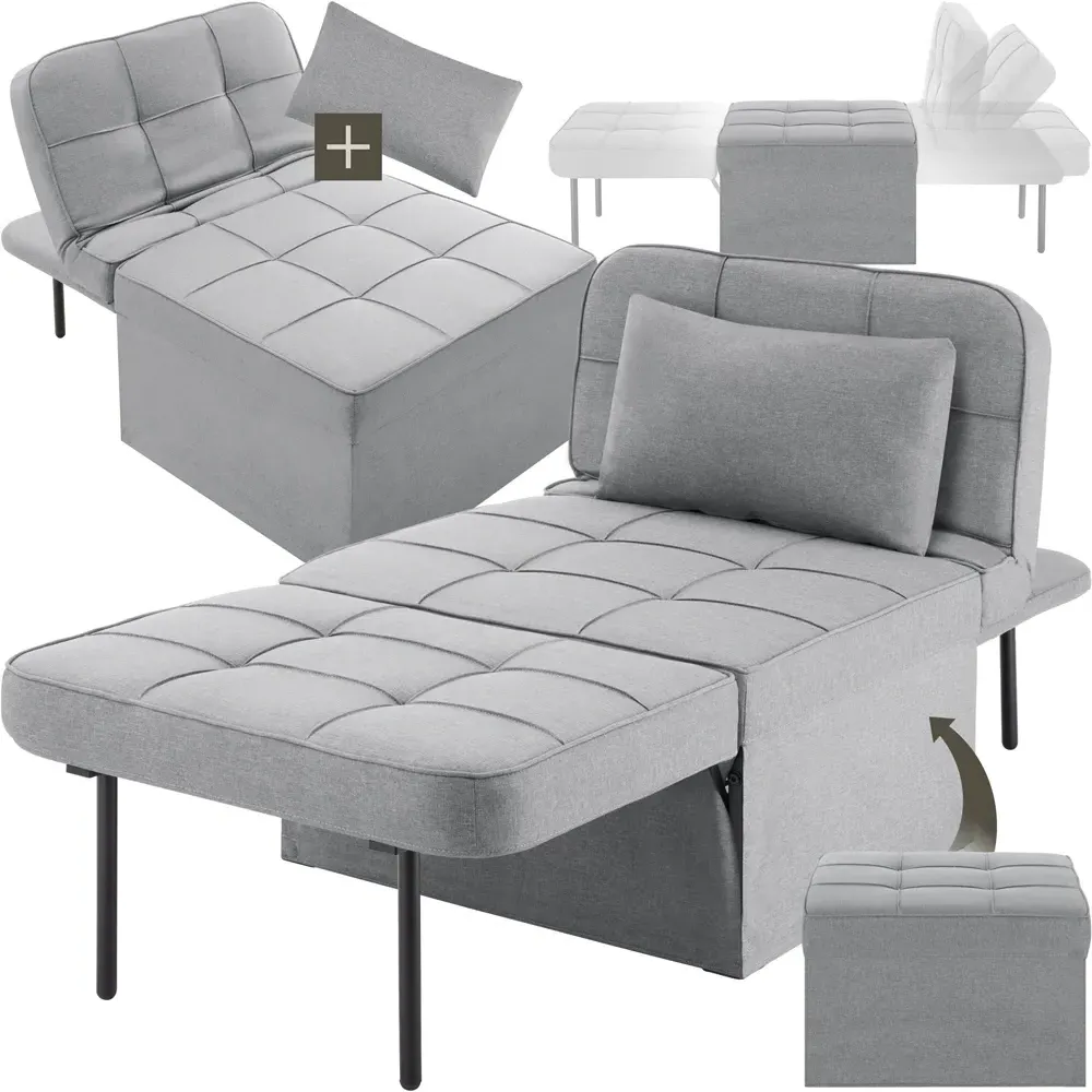 Ponto 4-in-1 Sofa Bed - Grey
