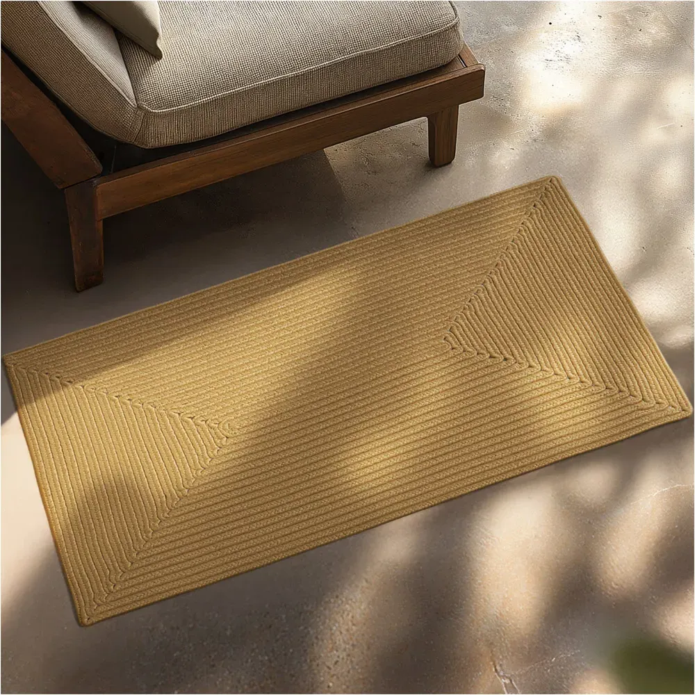 Raya Boho Jute Rug 90 x 60cm - Brown