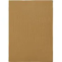 Raya Braided Rug - Brown, Jute Effect