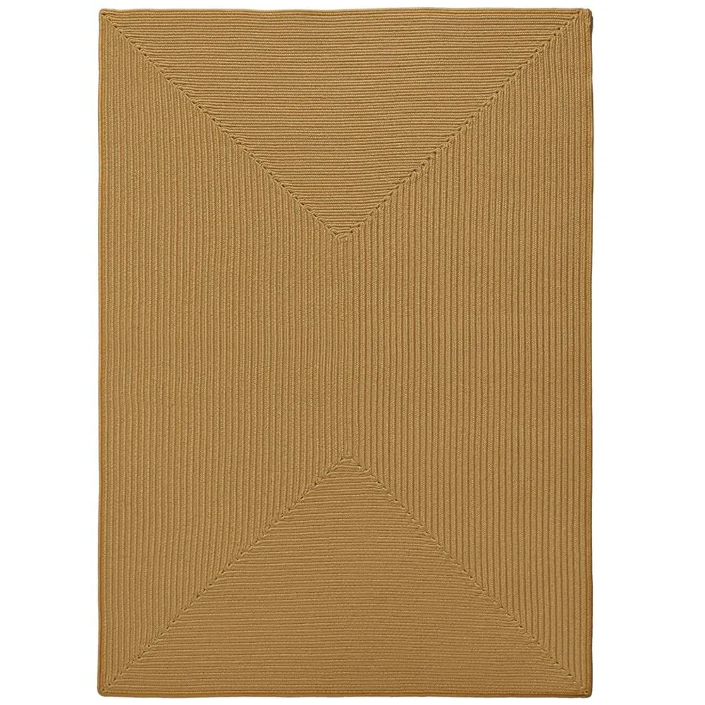 Raya Braided Rug - Brown, Jute Effect