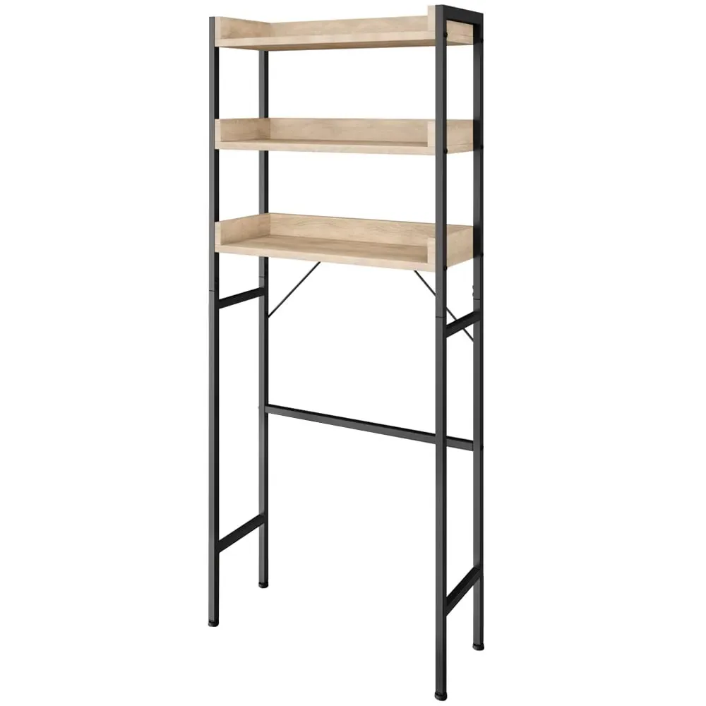 Seattle 3 Shelf Shower Caddy - Oak Sonoma, Wood