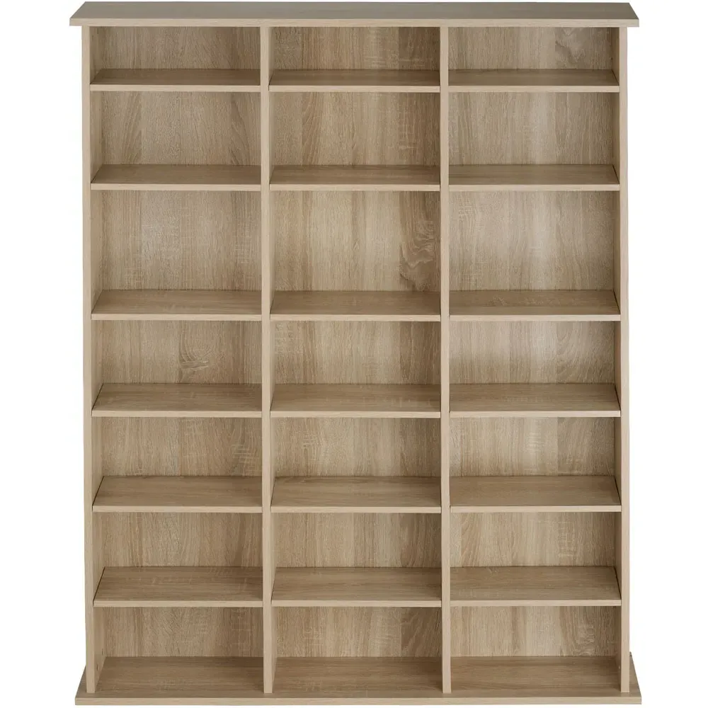 Stevie 21 Shelf Storage Unit - Oak Sonoma