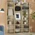 Stevie 21 Shelf Storage Unit - Oak Sonoma