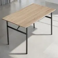 Swansea 2-Seater Rectangular Dining Table - Oak Sonoma