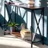 Tacoma Single Shelf Console Table - Dark Rustic, Wood