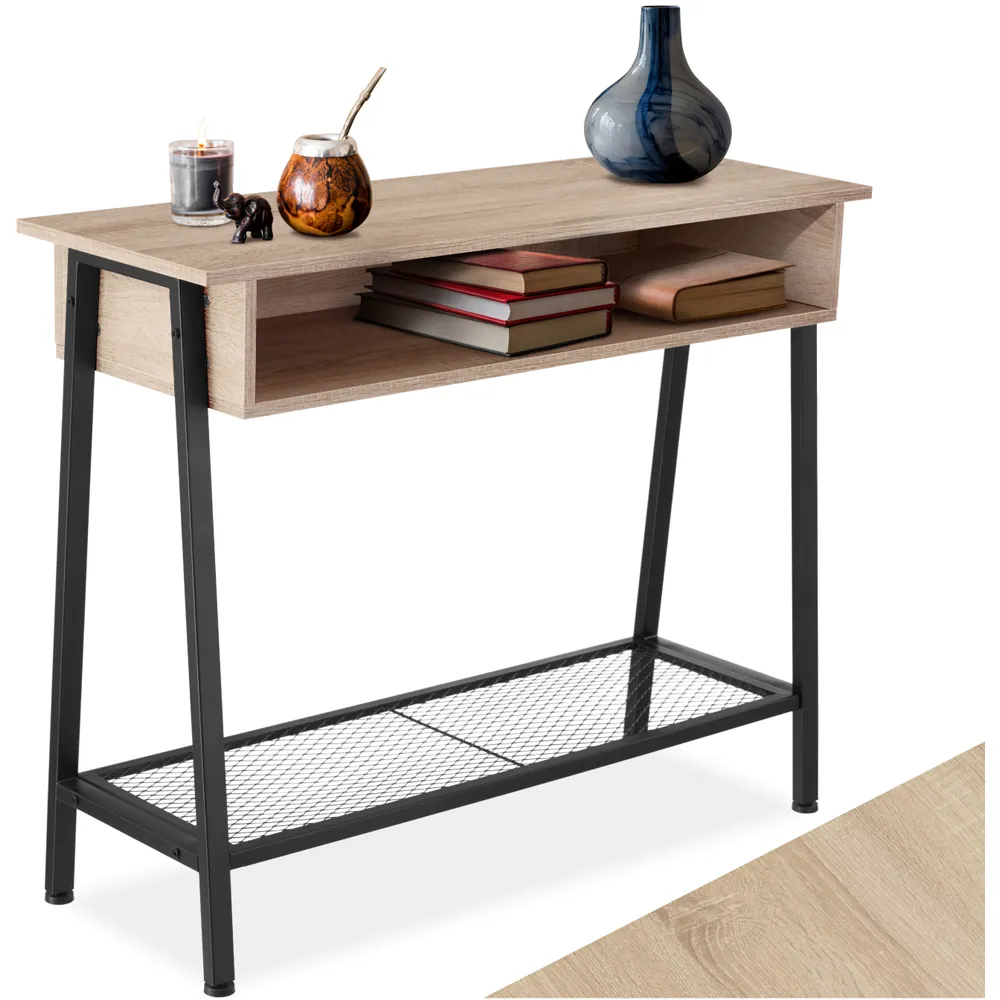 Tralee Oak Sonoma Sideboard with Storage - Brown