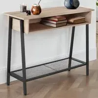 Tralee Oak Sonoma Sideboard with Storage - Brown