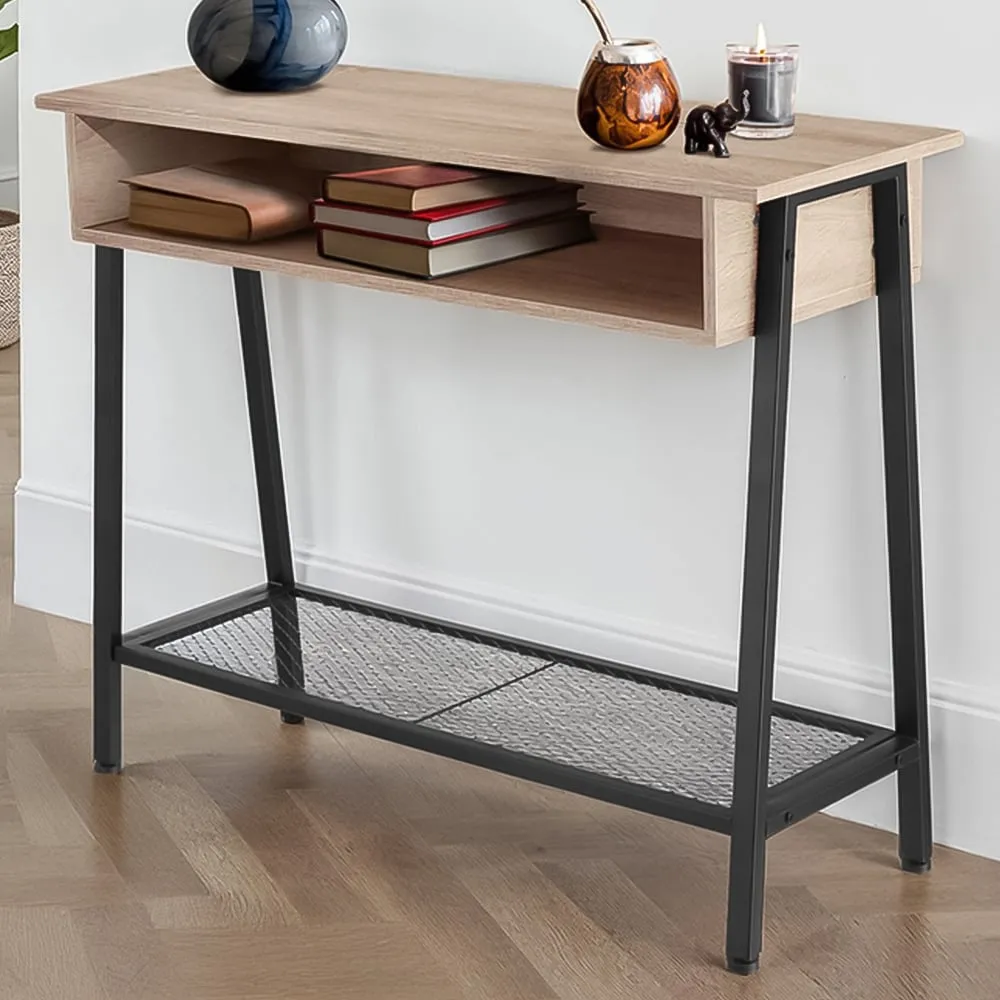 Tralee Oak Sonoma Sideboard with Storage - Brown