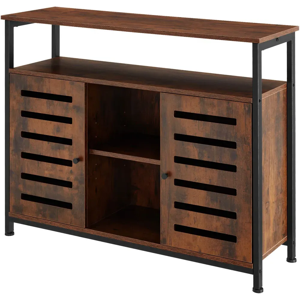 Warrington 2 Door Sideboard - Brown, Oak