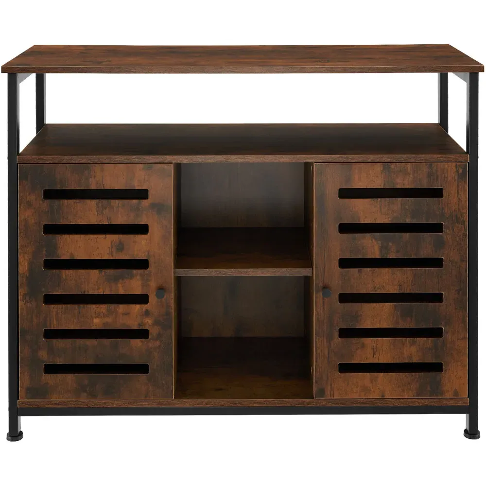 Warrington 2 Door Sideboard - Brown, Oak